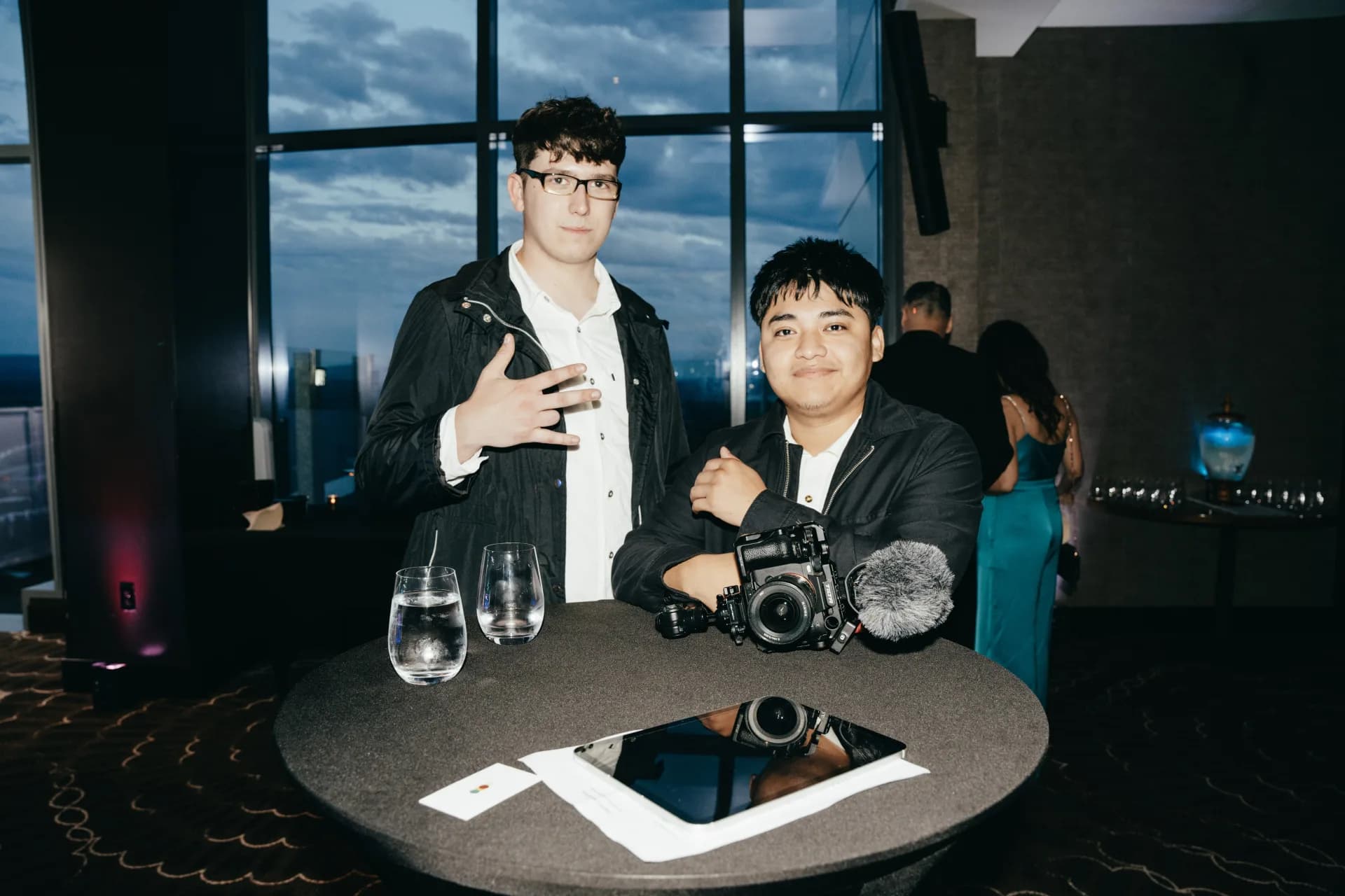 Clearline Production team on a corporate shoot